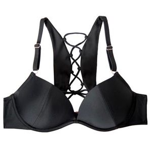 NWT Smart & Sexy Underwire Push Up Bikini Top 34D